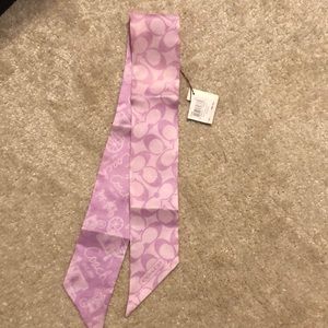 COACH necktie scarf